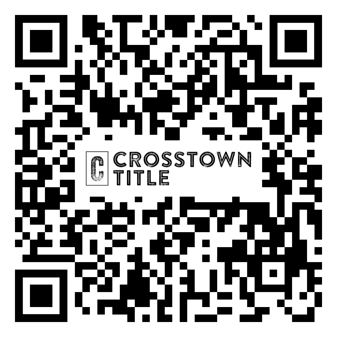 Crosstown Title QR Code
